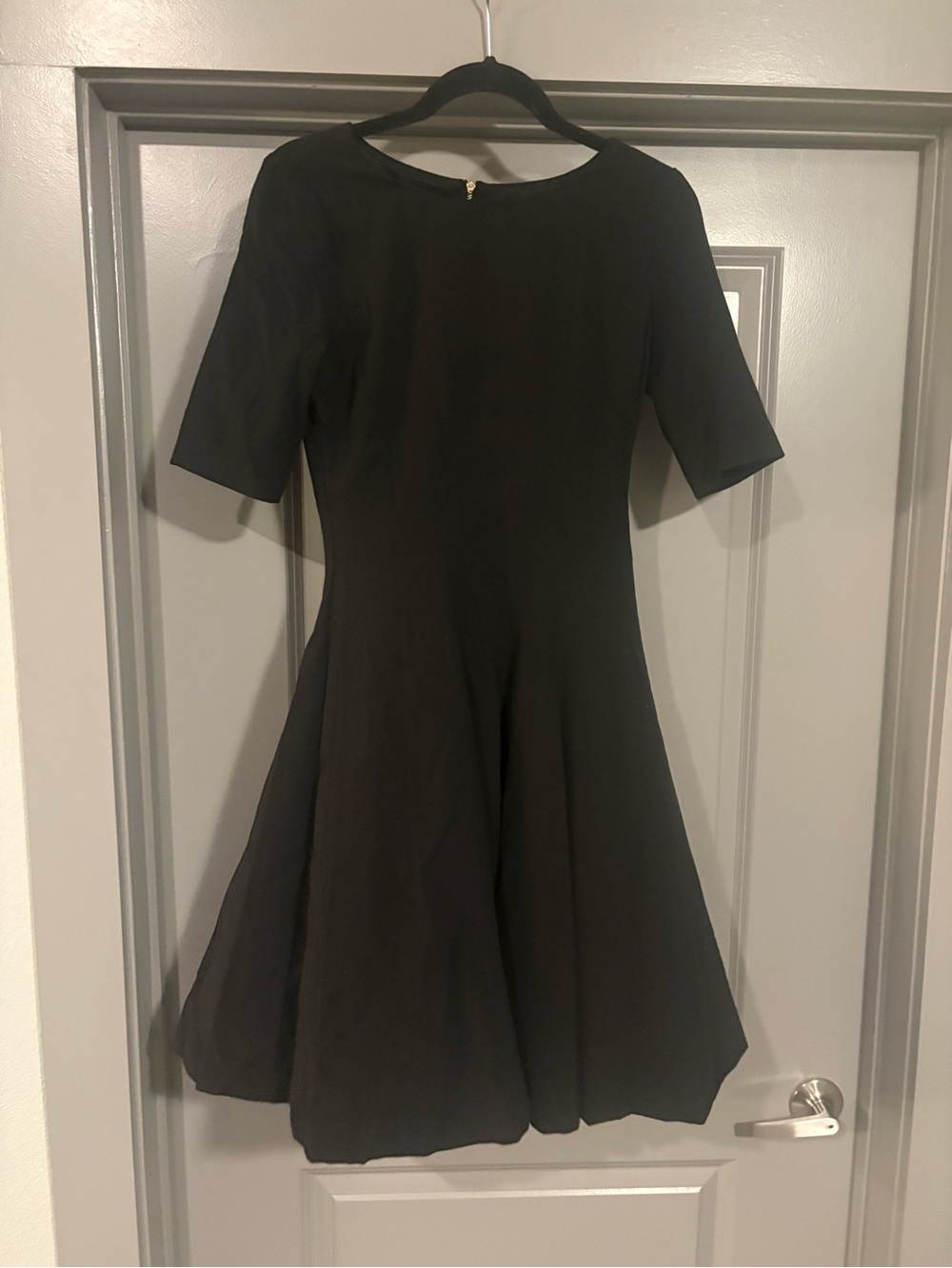 Jessica Howard Black Midi Fit-and-Flare Dress